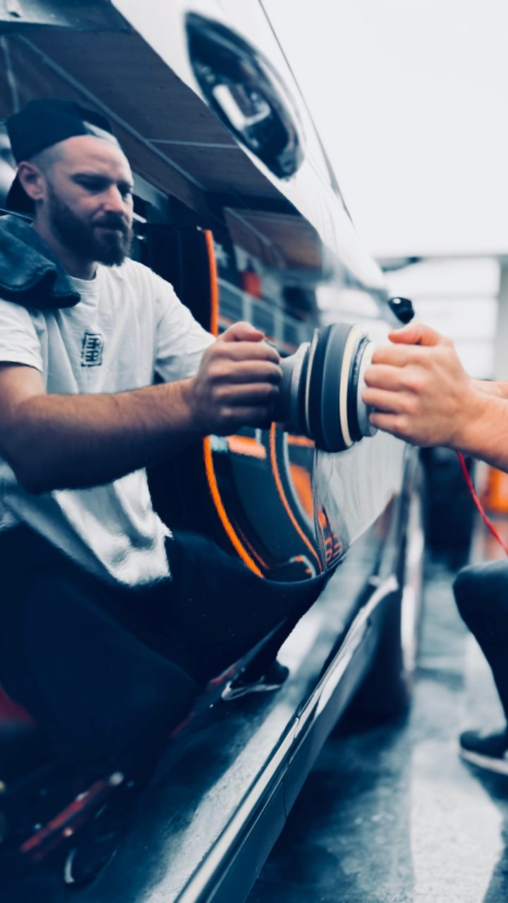 Polissage du revêtement