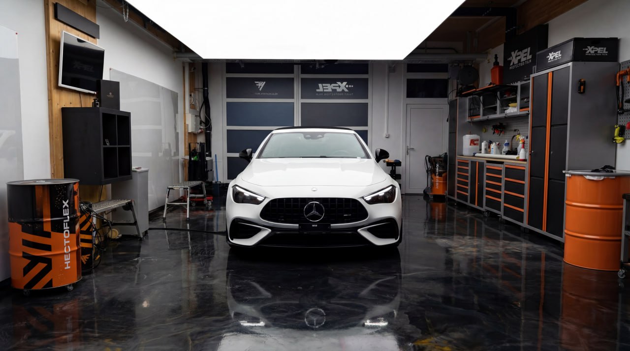 Traitement céramique sur Mercedes CLE 53 AMG